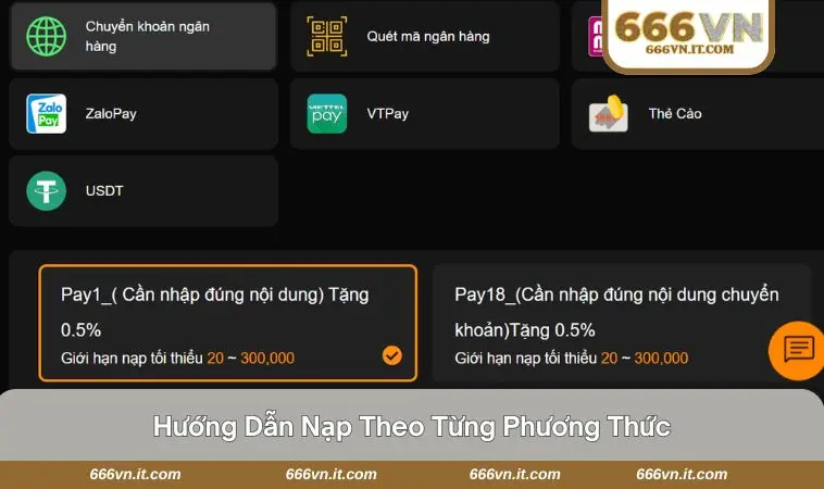 Các phương thức nạp tiền tại tòa án như ngân hàng, ví điện tử và quét mã QR