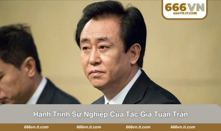 Tác giả trong buổi lễ ra mắt sản phẩm mới của 666VN
